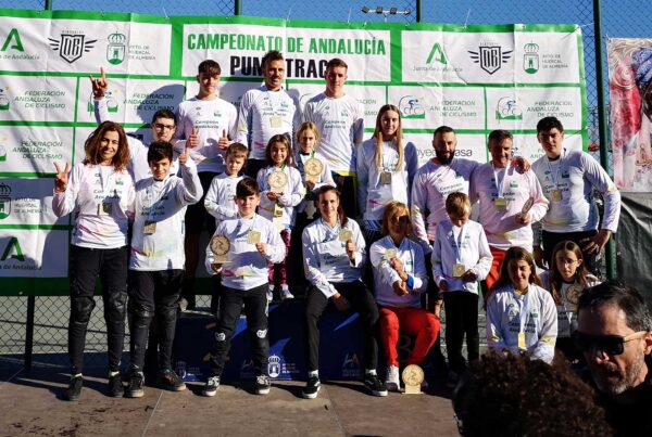 Campeones de Andalucía de Pump Track 2023