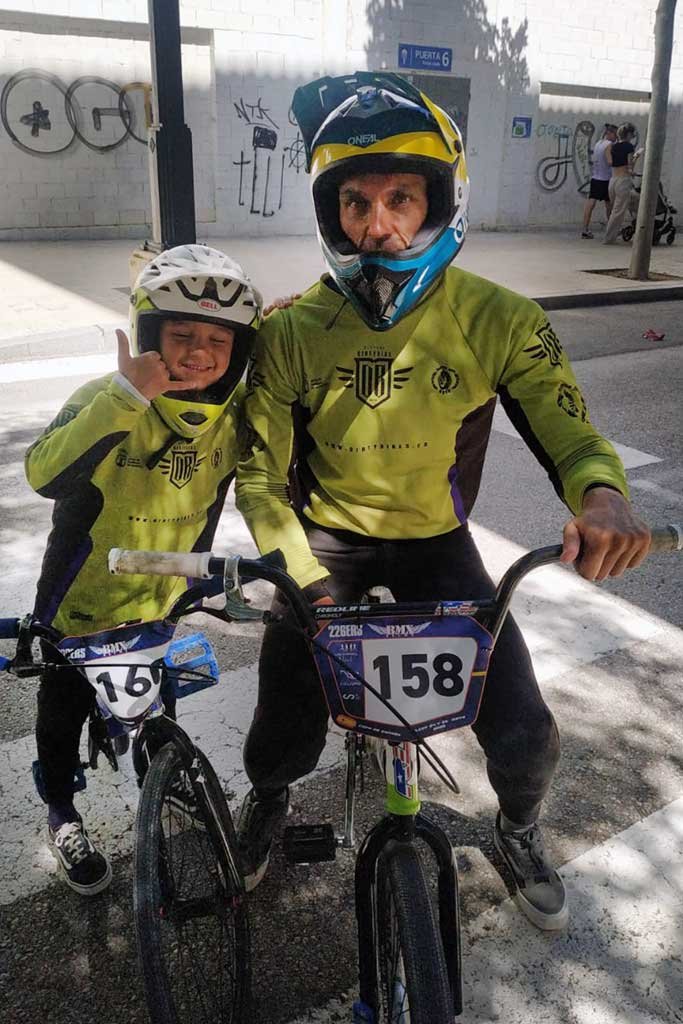 Dirtybike compite en Alcoy en la Copa de España de BMX Racing 2025